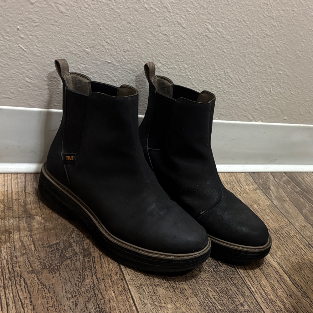 Teva Black Ankle Boots